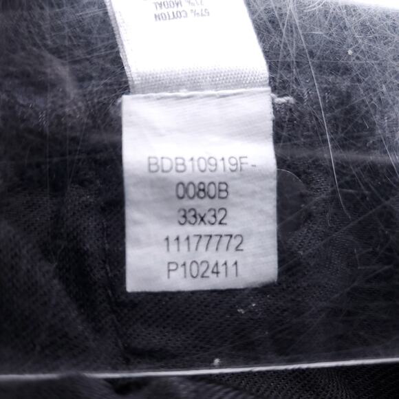 Bonobos Jeans Men 33 Black Straight Leg Mid Rise Contemporary Streetwear - Picture 12 of 12